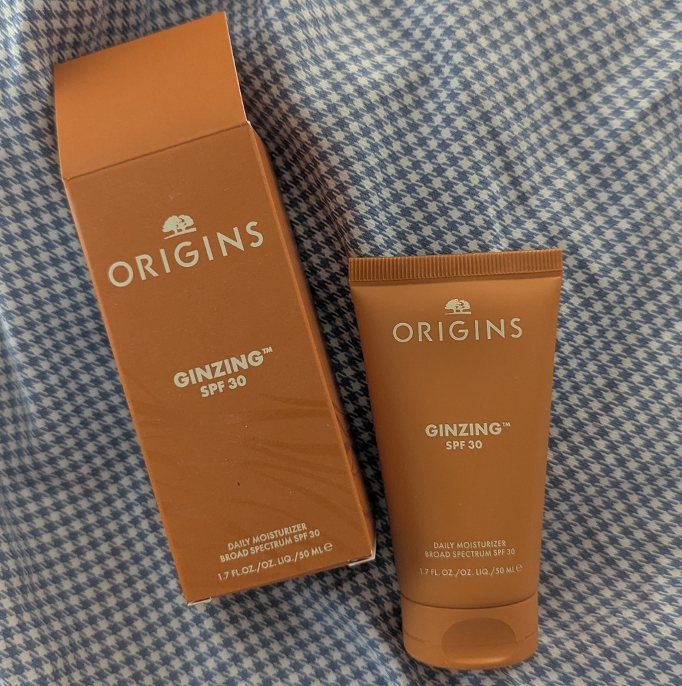 NWB Origins Ginzing Daily Moisturizer